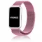 Mybandz Milánói mágneses fém óraszíj /pink-arany/ Huawei Band 11/11pro