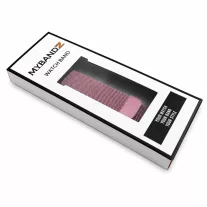   Mybandz Milánói mágneses fém óraszíj /pink-arany/ Huawei Band 11/11pro