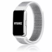   Mybandz Tépőzáras szövet óraszíj /világosszürke/ Huawei Band 11/11pro
