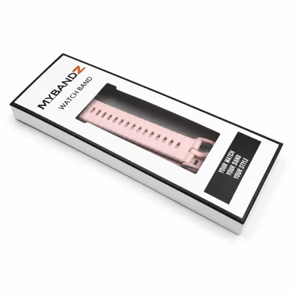 Mybandz  Flow szilikon óraszíj/púder/ Huawei Band 11/11pro