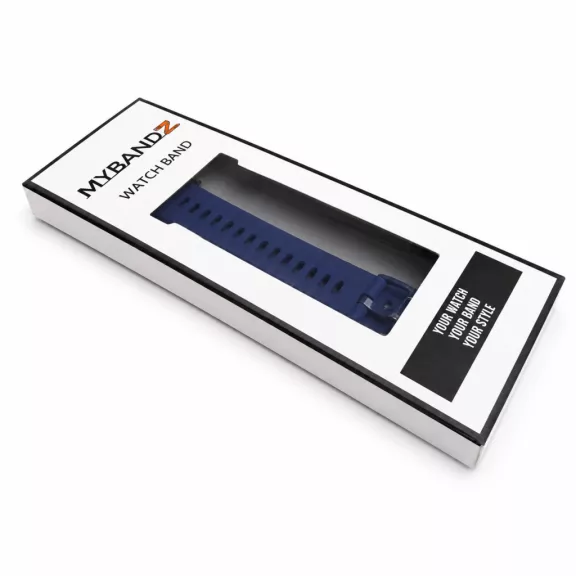 Mybandz  Flow szilikon óraszíj/sötétkék/ Huawei Band 11/11pro