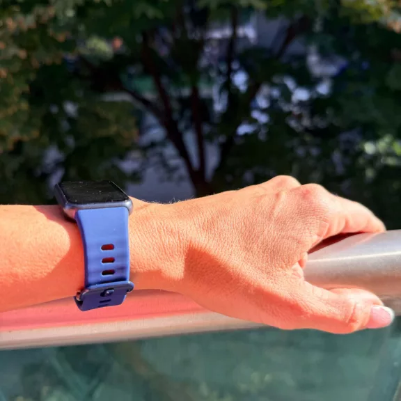 Mybandz  Flow szilikon óraszíj/sötétkék/ Huawei Band 11/11pro