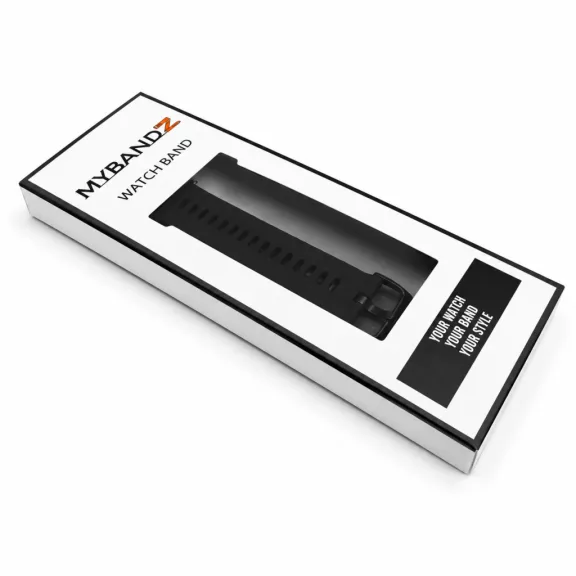 Mybandz  Flow szilikon óraszíj/fekete/ Huawei Band 11/11pro