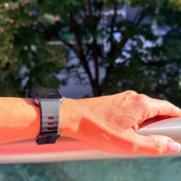 Mybandz  Flow szilikon óraszíj/fekete/ Huawei Band 11/11pro
