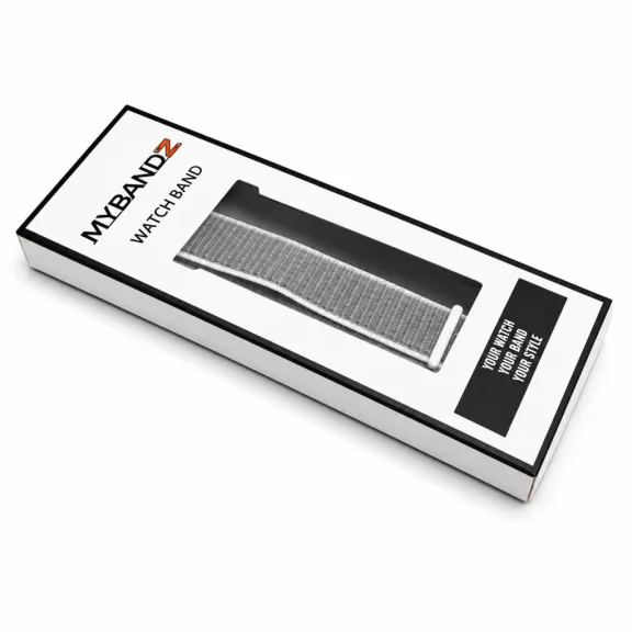 Mybandz Tépőzáras szövet óraszíj /világosszürke/ Huawei Band 11/11pro