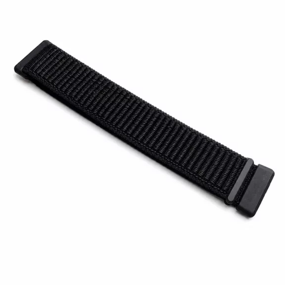 Mybandz Tépőzáras szövet óraszíj /fekete/ Huawei Band 11/11pro