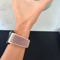   Mybandz Tépőzáras szövet óraszíj /púder/ Huawei Band 11/11pro