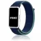Mybandz Tépőzáras szövet óraszíj /kék/ Huawei Band 11/11pro