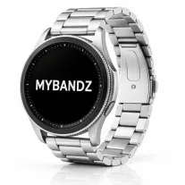 MYBANDZ Klasszikus fém óraszíj / ezüst / 20mm