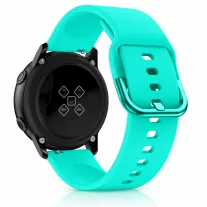 MYBANDZ Szilikon óraszíj fém csattal /menta/ 20mm