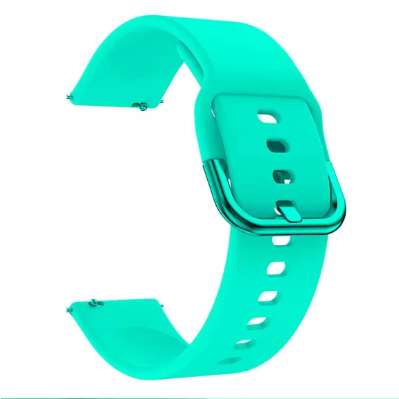 MYBANDZ Szilikon óraszíj fém csattal /menta/ 20mm