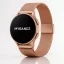 MYBANDZ Csatos milánói  fém óraszíj / rosegold / 18mm
