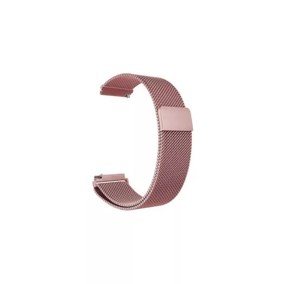 MYBANDZ Milánói mágneses fém óraszíj / pink-arany / 20mm