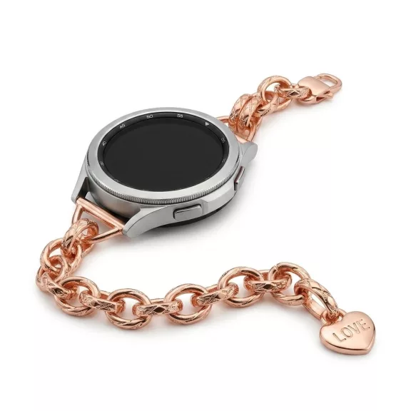 Mybandz Love fém karkötő szíj-rosegold/20mm