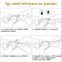   MYBANDZ kétszínű rés-nélküli szilikon óraszíj Galaxy Watch 4-5-6-7/rózsaszín-fehér/ 20mm