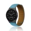 MYBANDZ kétrészes mágneses szilikon óraszíj Galaxy Watch 4-5-6-7/kék(fekete csatlakozó)/ 20mm