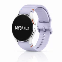   MYBANDZ Waves szilikon óraszíj-levendula/Samsung Galaxy Watch 4-5-6-7