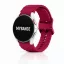 MYBANDZ Waves szilikon óraszíj-bordó/Samsung Galaxy Watch 4-5-6-7