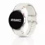 MYBANDZ Waves szilikon óraszíj-bézs/Samsung Galaxy Watch 4-5-6-7