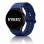 MYBANDZ Waves szilikon óraszíj-mélykék/Samsung Galaxy Watch 4-5-6-7