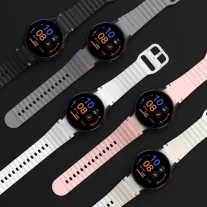   MYBANDZ Waves szilikon óraszíj-mélykék/Samsung Galaxy Watch 4-5-6-7
