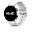 MYBANDZ Waves szilikon óraszíj-fehér/Samsung Galaxy Watch 4-5-6-7