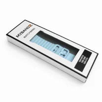   MYBANDZ Waves szilikon óraszíj-babakék/Samsung Galaxy Watch 4-5-6-7