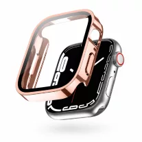 Apple Watch műanyag védőtok - rosegold