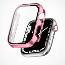 Apple Watch műanyag védőtok - pink arany