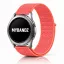 MYBANDZ Tépőzáras rugalmas szövet óraszíj / élénk narancs / 20mm