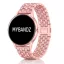 MYBANDZ Diamond fém óraszíj- pinkarany 20 mm