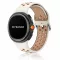 MYBANDZ Lélegző szilikon óraszíj-krém–karamell/Samsung Galaxy Watch 8-9