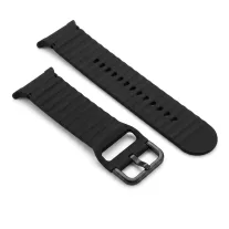   MYBANDZ Waves szilikon óraszíj-fekete/Samsung Galaxy Watch 8-9