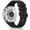 MYBANDZ Flow szilikon óraszíj /fekete/ Samsung Galaxy Watch 8-9