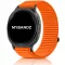 MYBANDZ Tépőzáras szövet óraszíj  /narancs/ Samsung Galaxy Watch 8-9