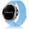MYBANDZ Tépőzáras szövet óraszíj  /babakék/ Samsung Galaxy Watch 8-9