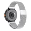 Mybandz Milánói mágneses fém óraszíj-ezüst/Samsung Galaxy Watch 8-9
