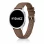MYBANDZ vékony bőróraszíj/barna/Samsung Galaxy Watch 8-9
