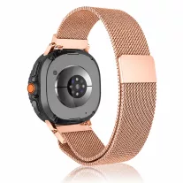   Mybandz Milánói mágneses fém óraszíj-rosegold/Samsung Galaxy Watch 8-9