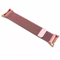   Mybandz Milánói mágneses fém óraszíj-pink-arany/Samsung Galaxy Watch 8-9