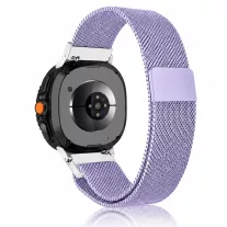   Mybandz Milánói mágneses fém óraszíj-levendula/Samsung Galaxy Watch 8-9