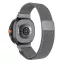 Mybandz Milánói mágneses fém óraszíj-sötétszürke/Samsung Galaxy Watch 8-9