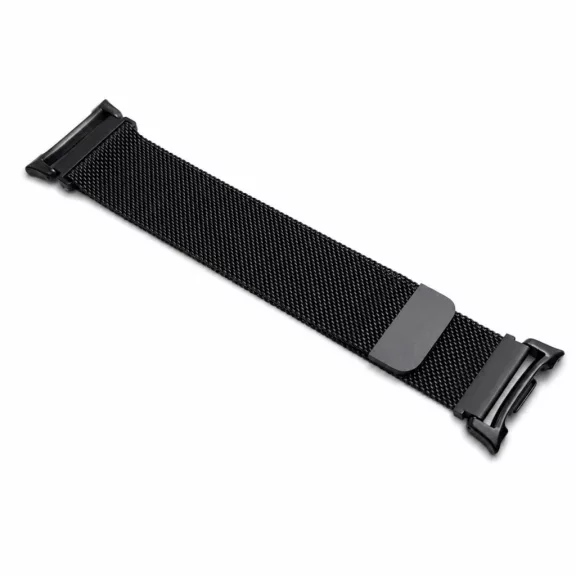 Mybandz Milánói mágneses fém óraszíj-fekete/Samsung Galaxy Watch 8-9
