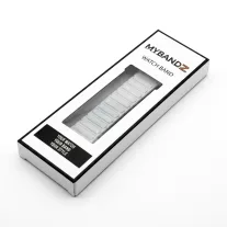   MYBANDZ Mágneses szilikon óraszíj-fehér-fekete/Samsung Galaxy Watch 8-9