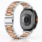 Mybandz Klasszikus fém óraszíj-ezüst-rosegold/Samsung Galaxy Watch 8-9