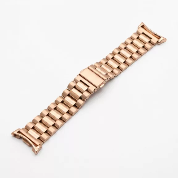 Mybandz Klasszikus fém óraszíj-rosegold/Samsung Galaxy Watch 8-9