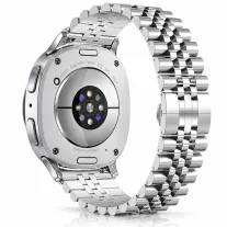   Mybandz Jubilee fém óraszíj /ezüst/ Samsung Galaxy Watch 8-9